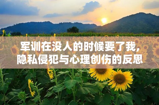军训在没人的时候要了我,隐私侵犯与心理创伤的反思
