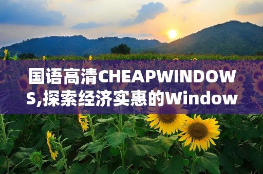 国语高清CHEAPWINDOWS,探索经济实惠的Windows系统解决方案