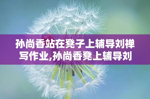 孙尚香站在凳子上辅导刘禅写作业,孙尚香凳上辅导刘禅，传承智慧与温情的教育篇章
