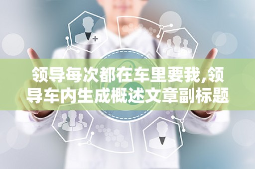 领导每次都在车里要我,领导车内生成概述文章副标题策略