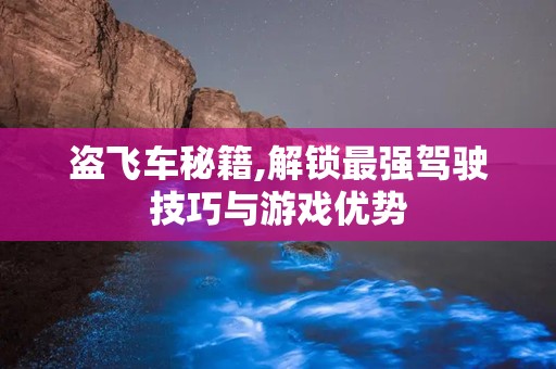 盗飞车秘籍,解锁最强驾驶技巧与游戏优势