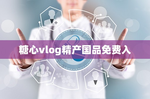糖心vlog精产国品免费入