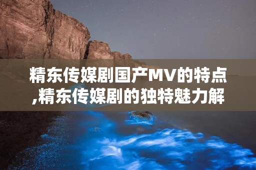 精东传媒剧国产MV的特点,精东传媒剧的独特魅力解析