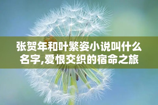 张贺年和叶繁姿小说叫什么名字,爱恨交织的宿命之旅