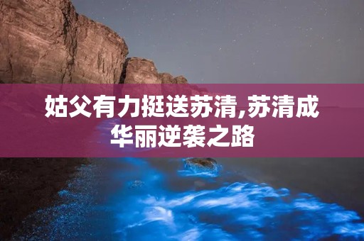姑父有力挺送苏清,苏清成华丽逆袭之路