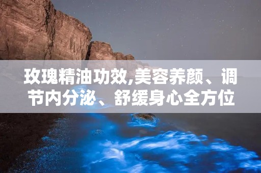 玫瑰精油功效,美容养颜、调节内分泌、舒缓身心全方位呵护