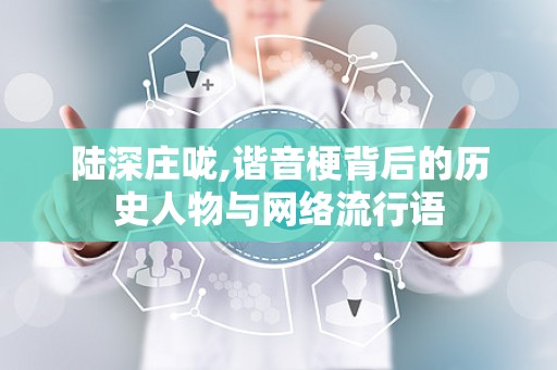 陆深庄咙,谐音梗背后的历史人物与网络流行语