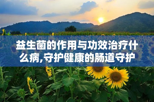 益生菌的作用与功效治疗什么病,守护健康的肠道守护者，全方位治疗与预防疾病