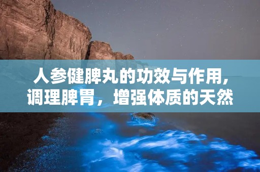 人参健脾丸的功效与作用,调理脾胃，增强体质的天然良药