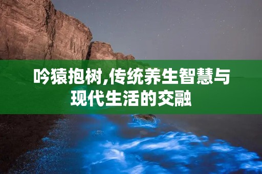 吟猿抱树,传统养生智慧与现代生活的交融