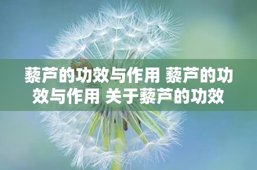 藜芦的功效与作用 藜芦的功效与作用 关于藜芦的功效与作用