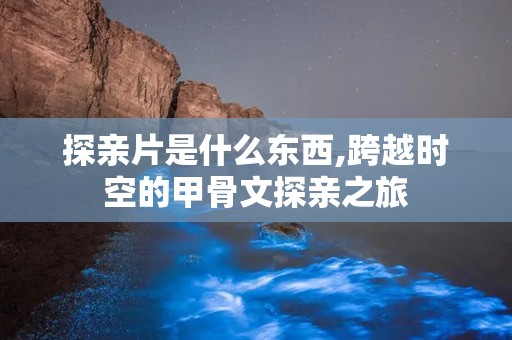 探亲片是什么东西,跨越时空的甲骨文探亲之旅