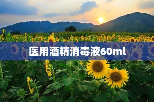 医用酒精消毒液60ml