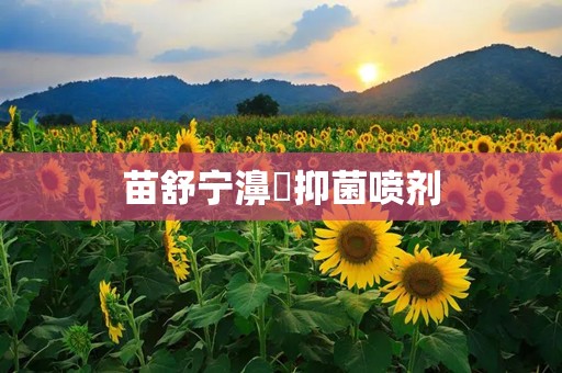 苗舒宁濞噴抑菌喷剂