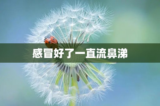 感冒好了一直流鼻涕