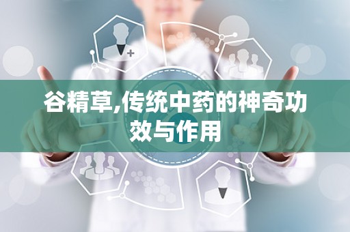 谷精草,传统中药的神奇功效与作用