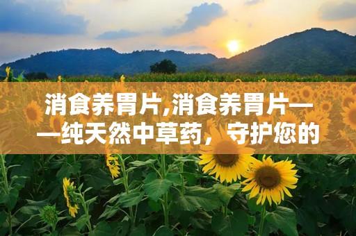 消食养胃片,消食养胃片——纯天然中草药，守护您的肠胃健康