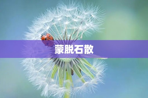 蒙脱石散
