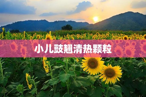 小儿豉翘清热颗粒