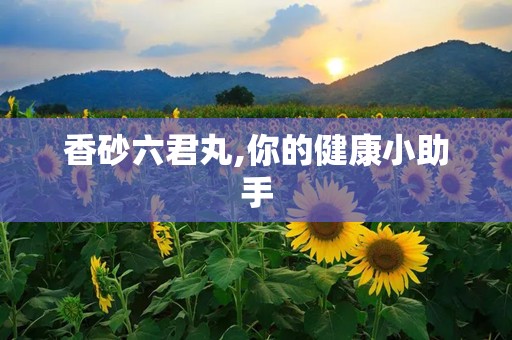 香砂六君丸,你的健康小助手
